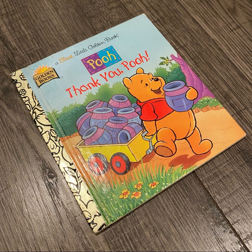 Little Golden Book Vintage “Pooh: Thank You, Pooh!”